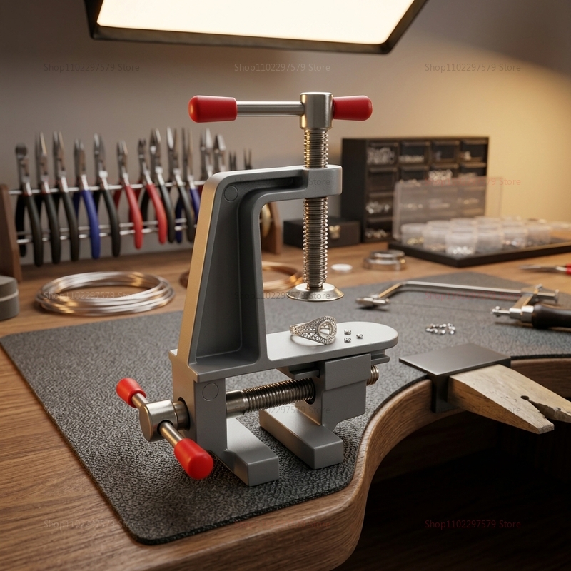 Aluminum Mini Table Bench Vice - Electronics Repair Workbench recension och pris