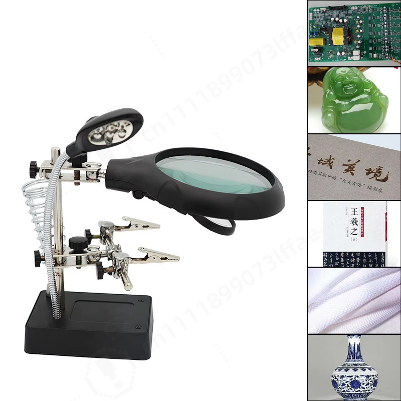 10X Welding Magnifying Glass L - Electronics Repair Workbench recension och pris