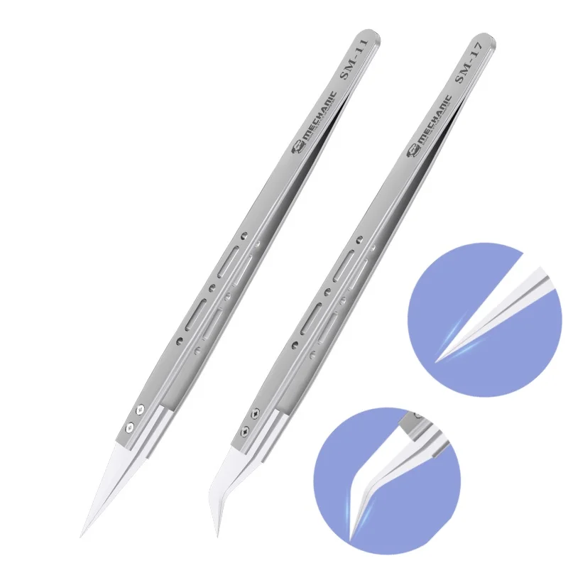 Mechanic S-grade Ceramic Tweez - Electronics Repair Service recension och pris
