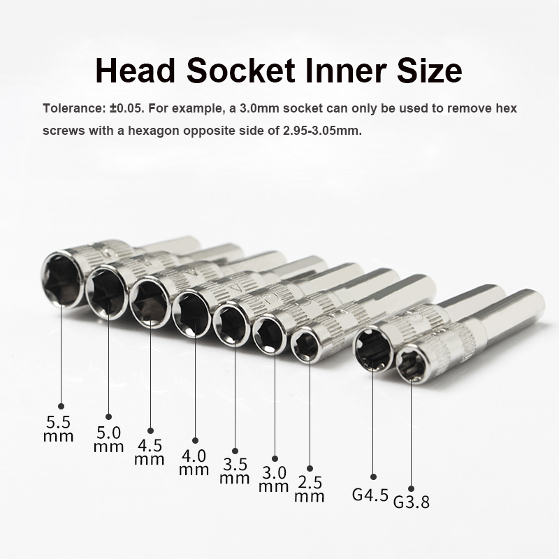 4mm Hex Shank Small Socket Nut - Electronics Repair Game recension och pris