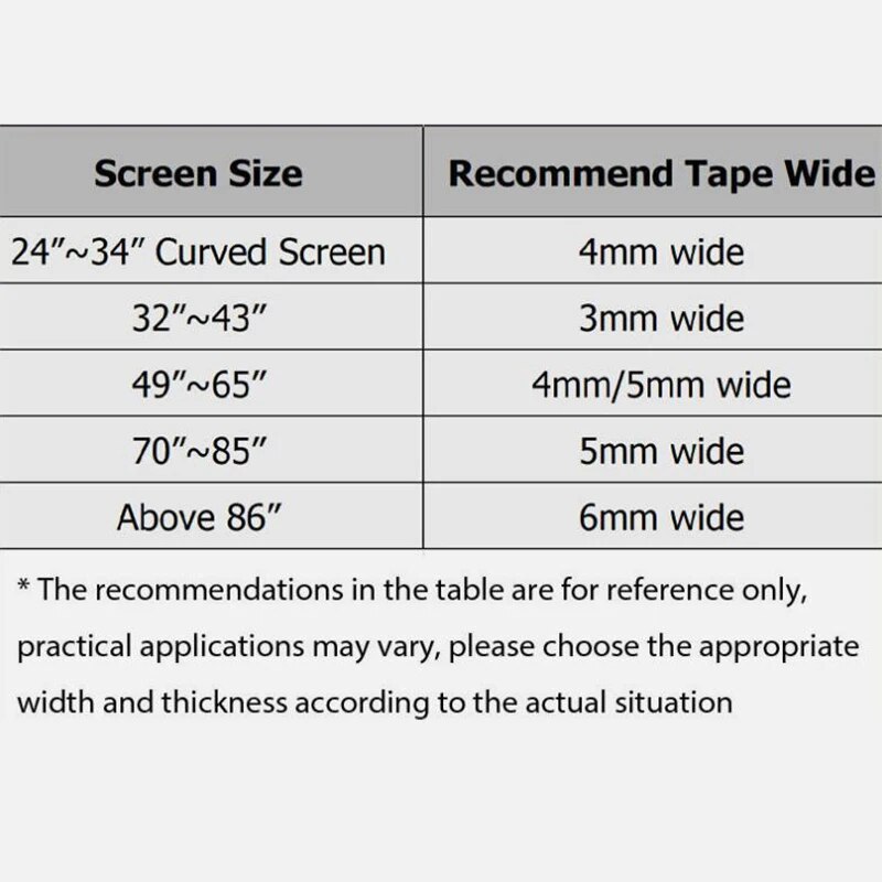 10M 3mm 3.5mm 4mm 5mm 6mm Doub - Lcd Screen Adhesive recension och pris