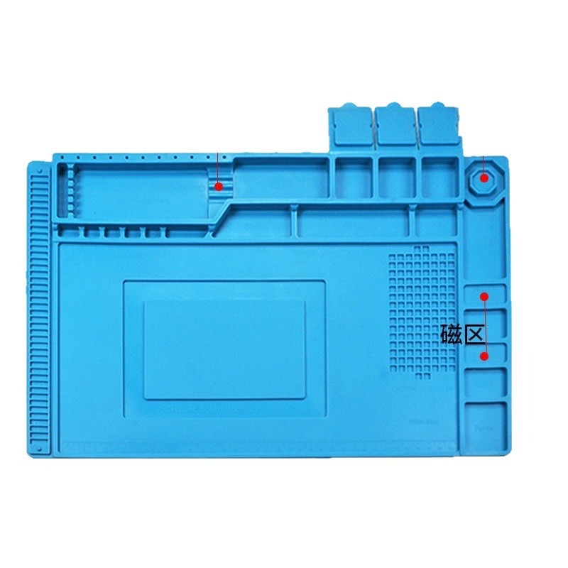 Magnetic Silicone Repair Mat f - Electronics Repair Workbench recension och pris
