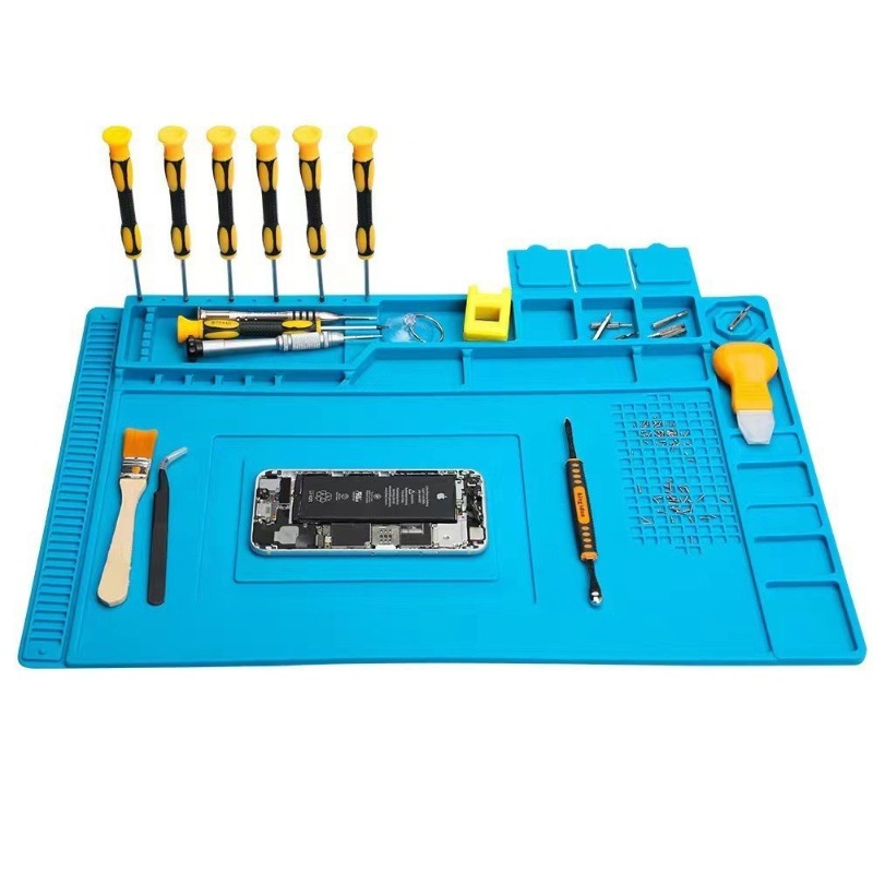 Magnetic Silicone Repair Mat f - Electronics Repair Workbench recension och pris