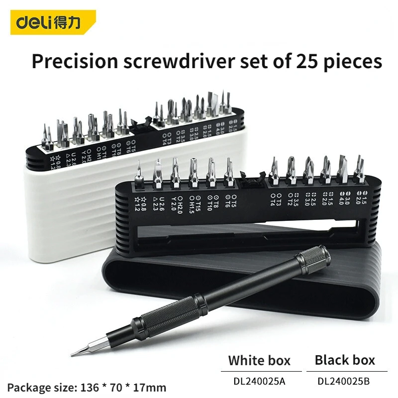 Deli 25 in 1 Precision Screwdr - Electronics Repair Game recension och pris