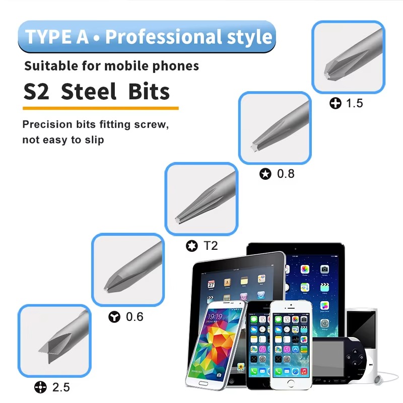 5 in 1 Professional Steel S2 M - Electronics Repair Game recension och pris