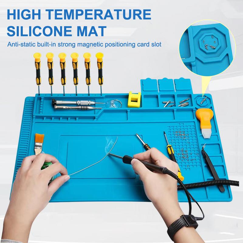 Magnetic Anti Static Silicone  - Electronics Repair Workbench recension och pris