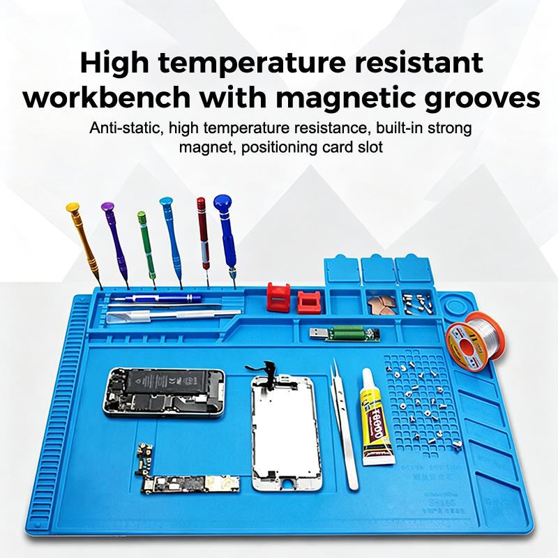 Magnetic Anti Static Silicone  - Electronics Repair Workbench recension och pris