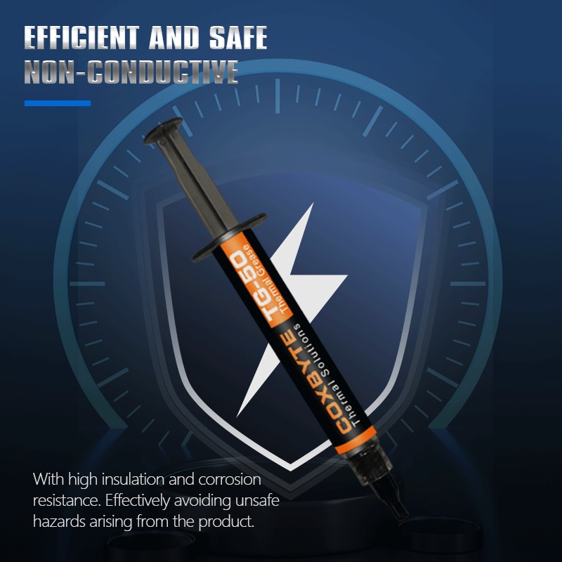 18.2W/mK Coxbyte TG-50 Thermal - Thermal Paste Cpu recension och pris