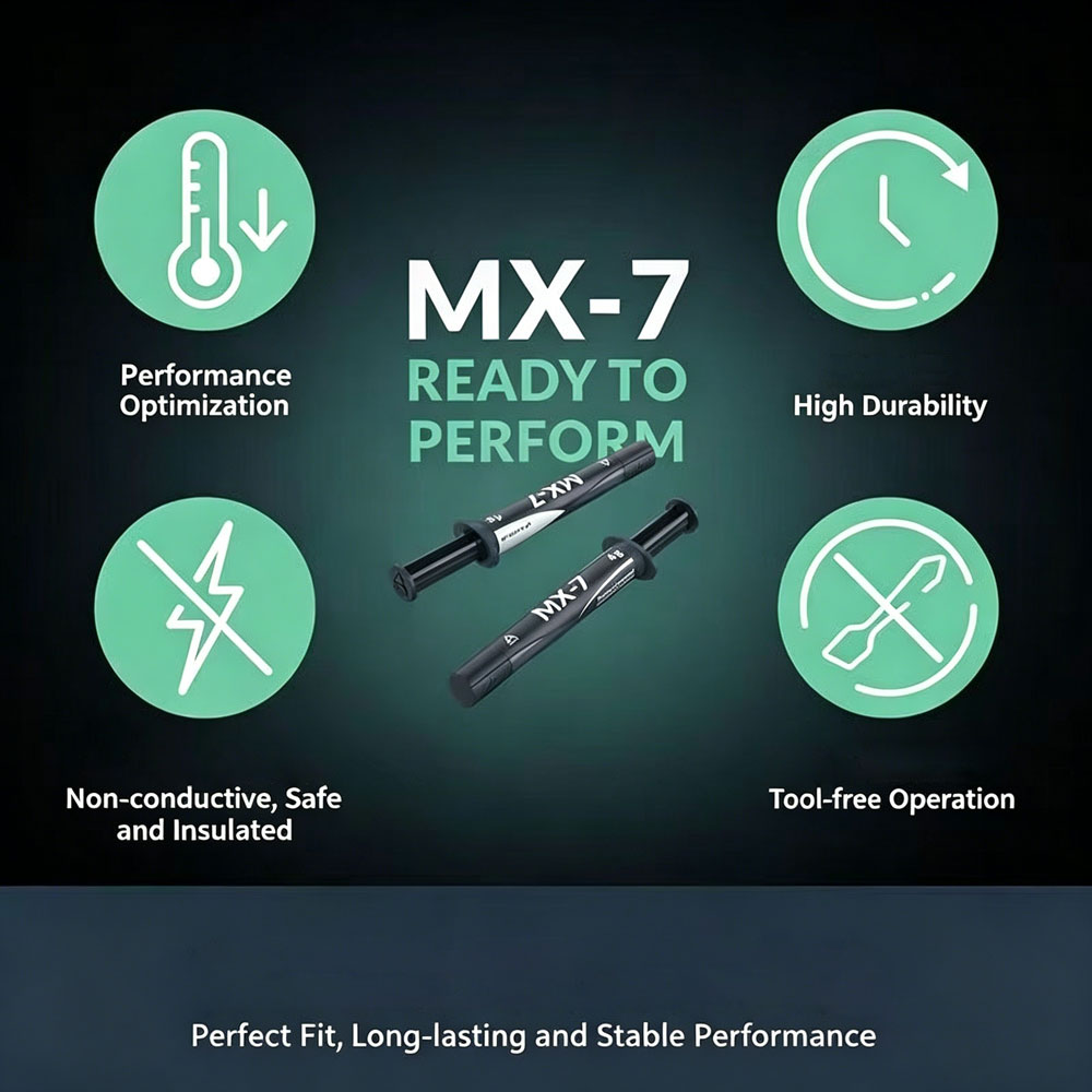 ARCTIC MX-7 4G 8G 2G Ultimate  - Thermal Paste Cpu recension och pris