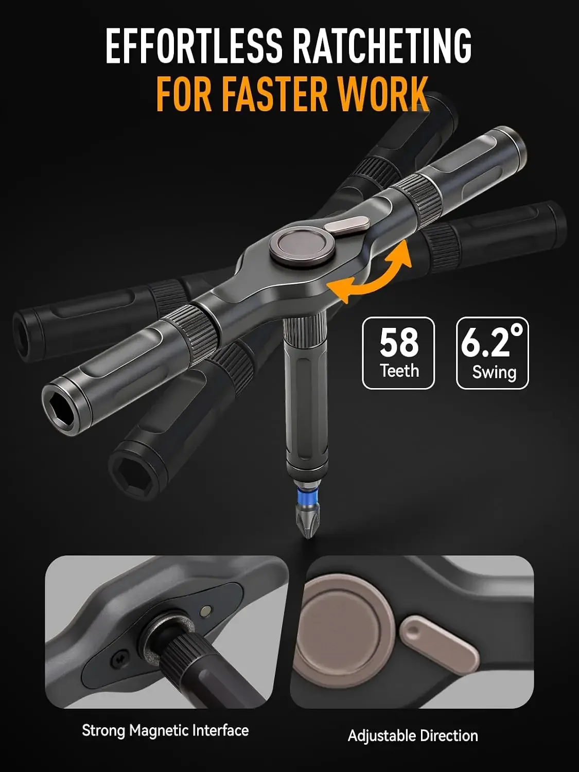 68 in 1 Ratcheting Screwdriver - Electronics Repair Game recension och pris