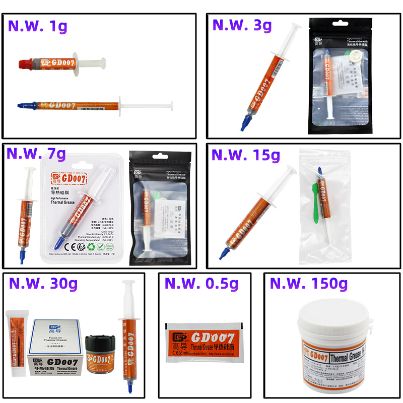 GD007 Thermal Grease Paste Pla - Thermal Paste Cpu recension och pris