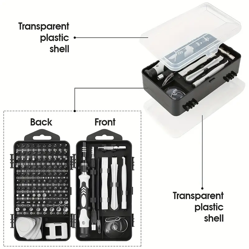 Precision Screwdriver Set, 115 - Electronics Repair Game recension och pris