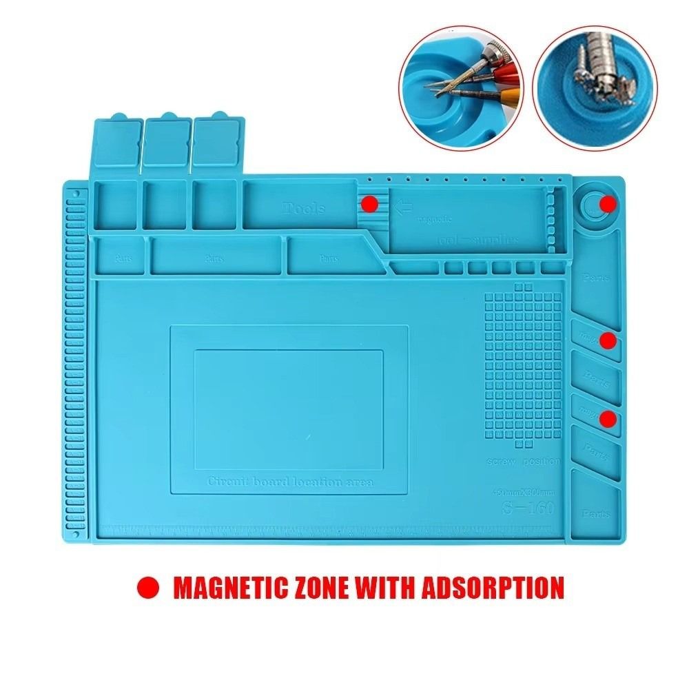 Silicone Soldering Station Mat - Electronics Repair Desk recension och pris