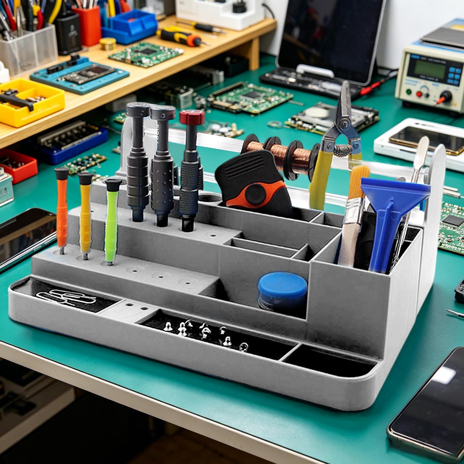 Screwdriver Holder Heavy-Duty  - Electronics Repair Workbench recension och pris
