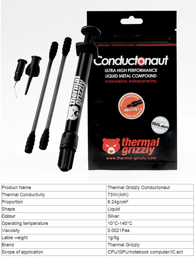 High Thermal Conductivity Liqu - Thermal Paste Cpu recension och pris