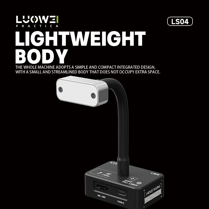 LUOWEI LS04 Mini Soft Fill Lig - Electronics Repair Workbench recension och pris
