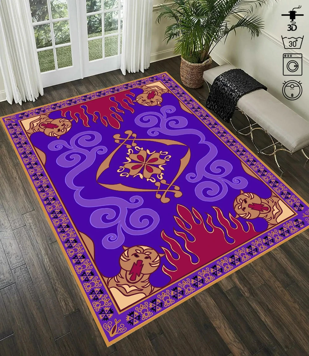Aladdin Carpet for Living Room - Electronics Repair Desk recension och pris