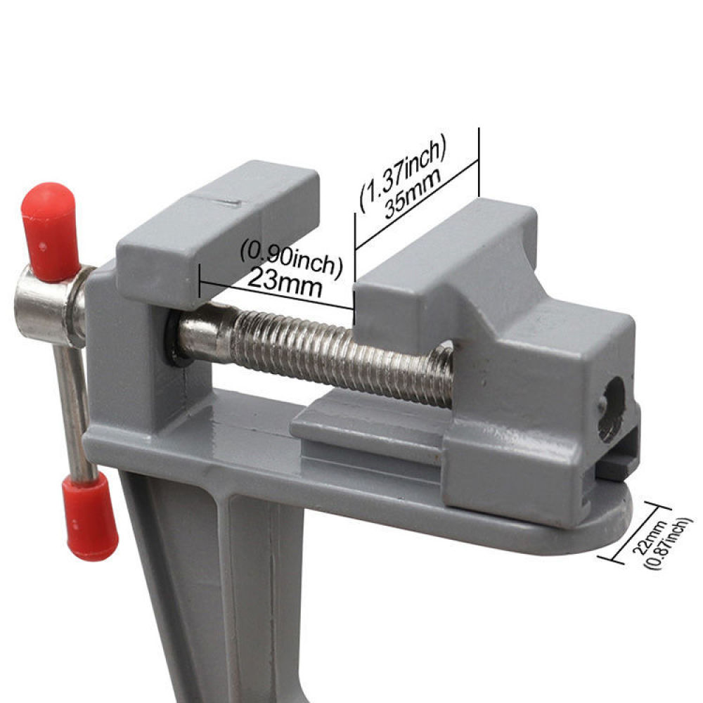 Compact Mini Vise Table Clamp  - Electronics Repair Workbench recension och pris