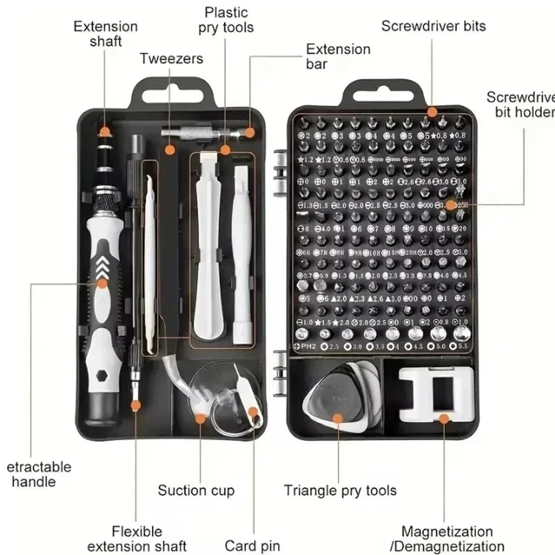 115 in 1 Multifunctional Screw - Electronics Repair Service recension och pris